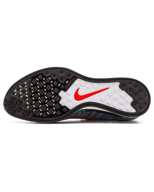 Nike Blue Flyknit Racer 'Neo' for men
