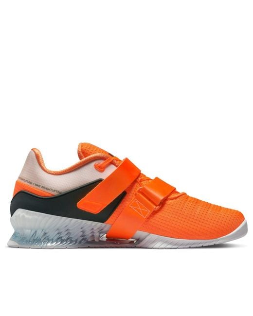 Nike Orange Romaleos 4 'Total' for men