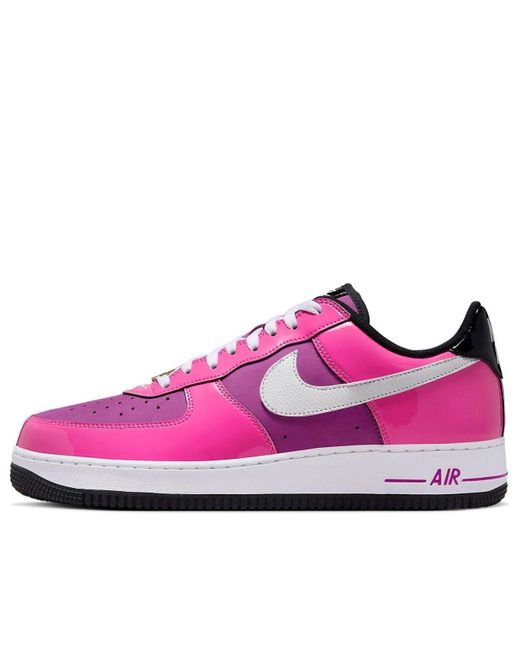 Nike Purple Air Force 1 Low World Tour for men