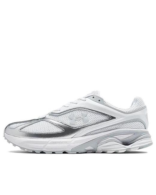 Under Armour White Hovr Apparition Metallic' for men