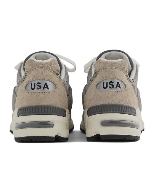 New Balance White Teddy Santis X 990V2 Made for men