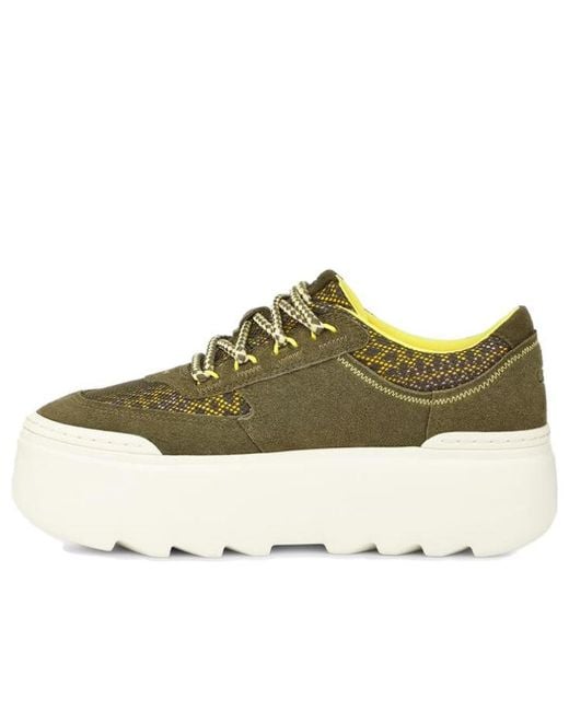 Ugg Green (Wmns) Marin Mega Lace Heritage Braid 'Burnt'