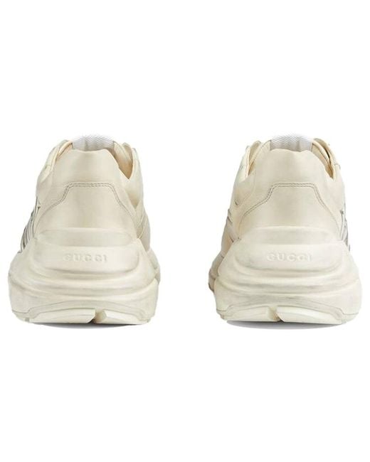 Gucci Metallic Rhyton 'Think & Thank' for men