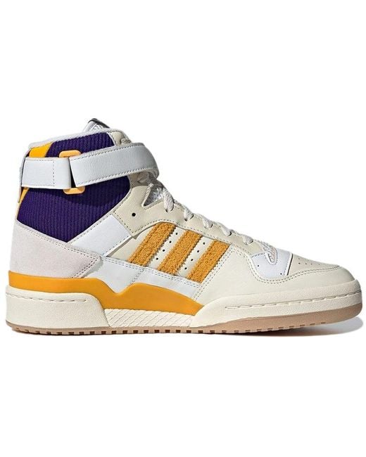 Adidas Blue Originals Forum 84 High Shoes for men
