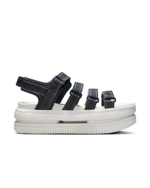 Nike Blue (Wmns) Icon Classic Se Sandals 'Armory Sail'