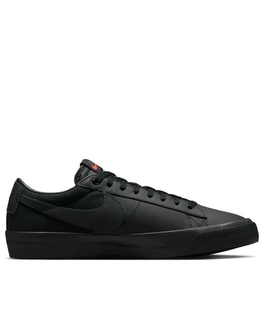 Nike Black Sb Zoom Blazer Low Pro Gt Iso 'Triple' for men