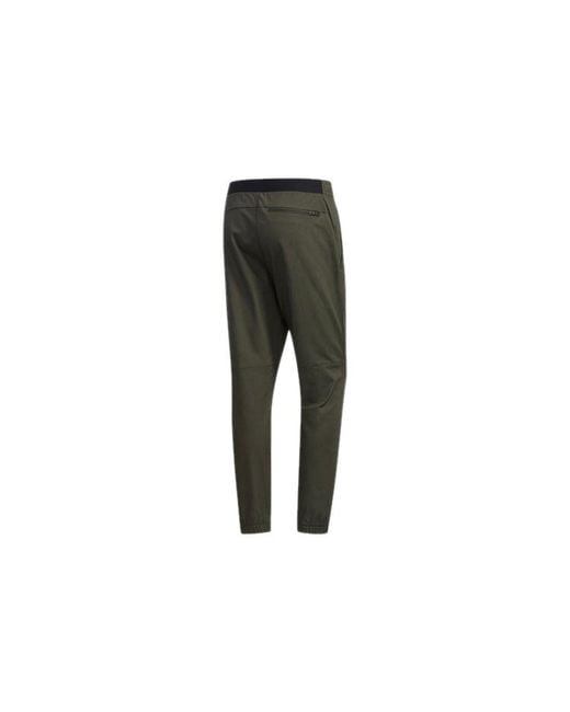 Adidas Green Al Pt Twill Cone Slim Fit Bundle Feet Casual Sports Pants for men