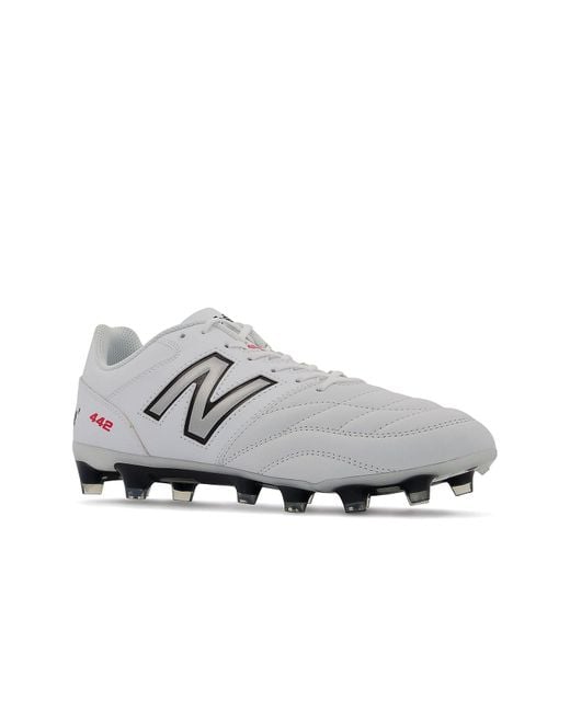 New Balance White 442 Team Hg Wt2 for men