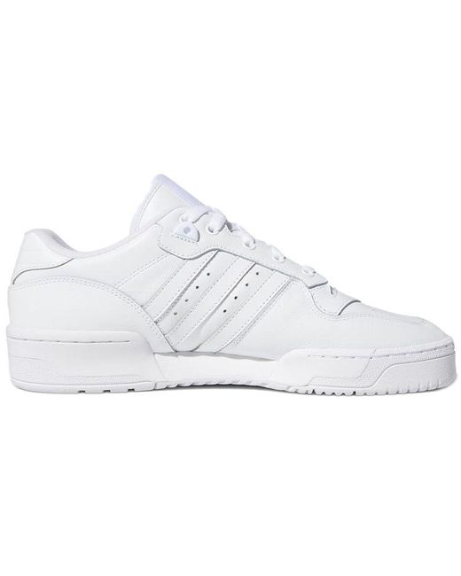 Adidas White Rivalry Low 'Triple Cloud' for men
