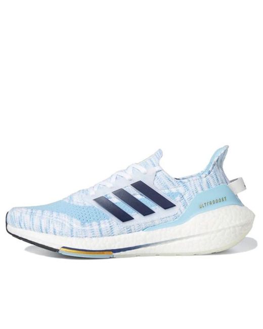 Adidas Blue Ultraboost 21 Clear' for men