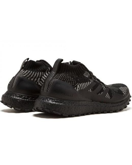 Adidas Black X Kith X Nonnative Ultraboost Mid 'Patchwork' for men