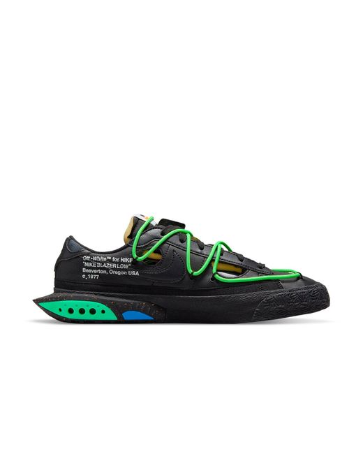 Nike Green X Off- Blazer Low for men