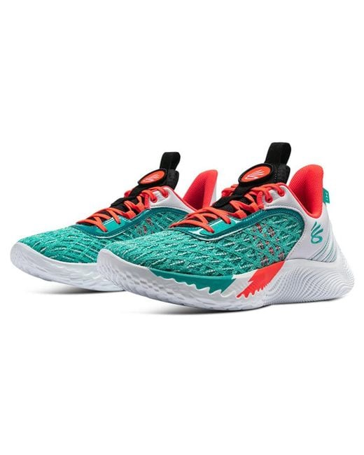 Under Armour Blue Curry 9 Neptune' for men
