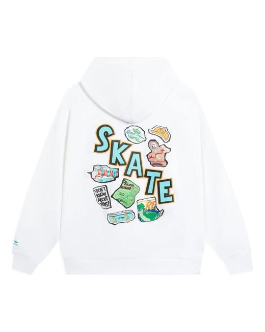 Li-ning White X Disney Toy Story Graphic Hoodie for men