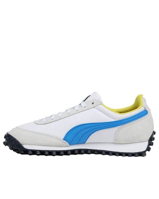 PUMA Blue Fast Rider Low Top Running Shoes for men