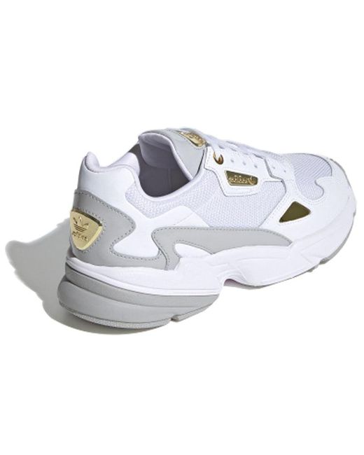 Adidas White (Wmns) Falcon Metallic'