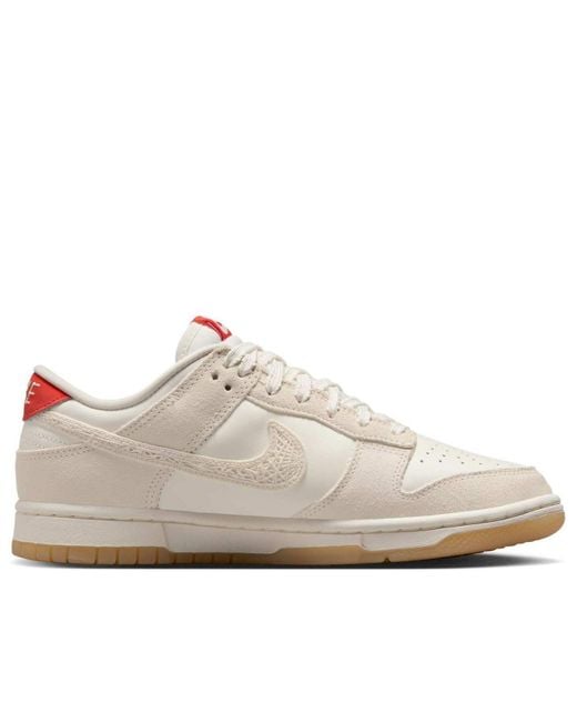 Nike White (Wmns) Dunk Low 'Sail Picante Flax'