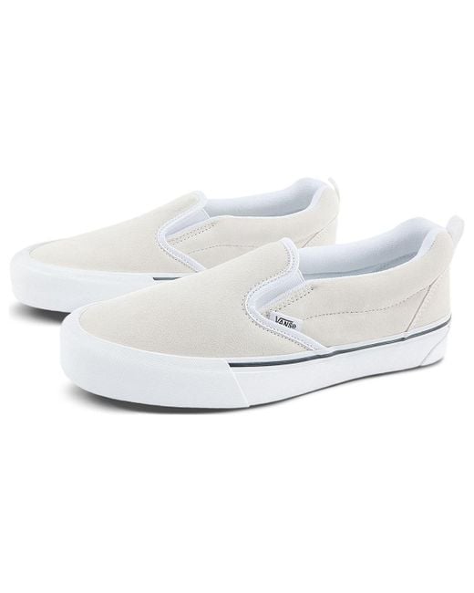 Vans White Knu Slip-On 'True'
