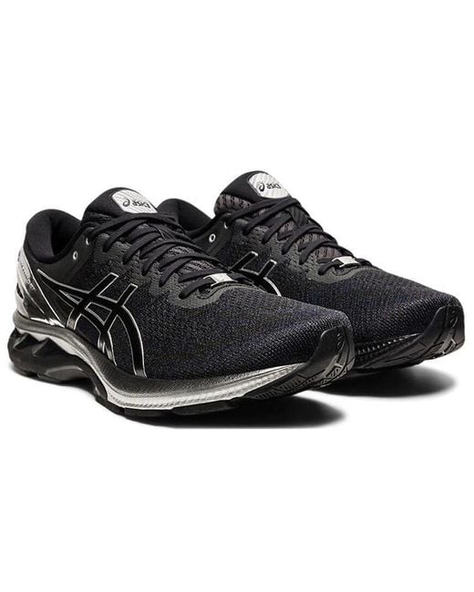 Asics Black Gel-Kayano 27 Platinum Pure' for men