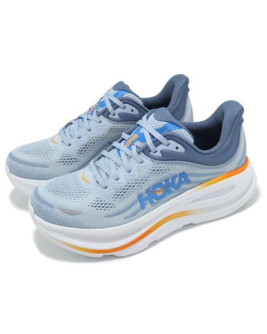 Hoka One One Blue Bondi 9 Extra Wide 'Drizzle Downpou' for men