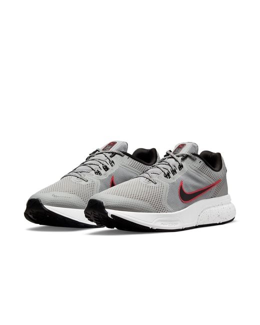 Nike White Zoom Span 4 'Light Smoke' for men
