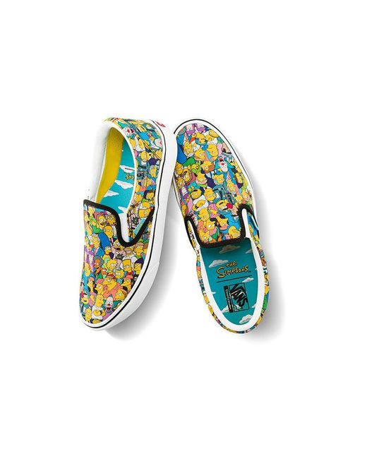 Vans Multicolor The Simpsons X Comfycush Slip-On 'Springfield' for men