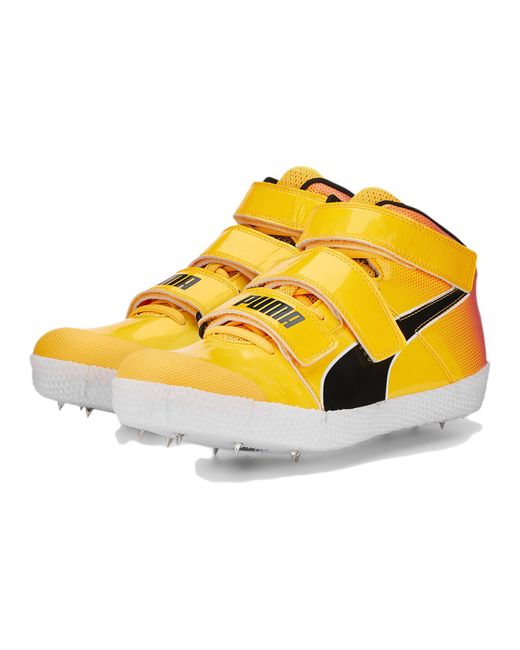 PUMA Yellow Evospeed Javelin 3 'Sun Stream Sunset Glow' for men
