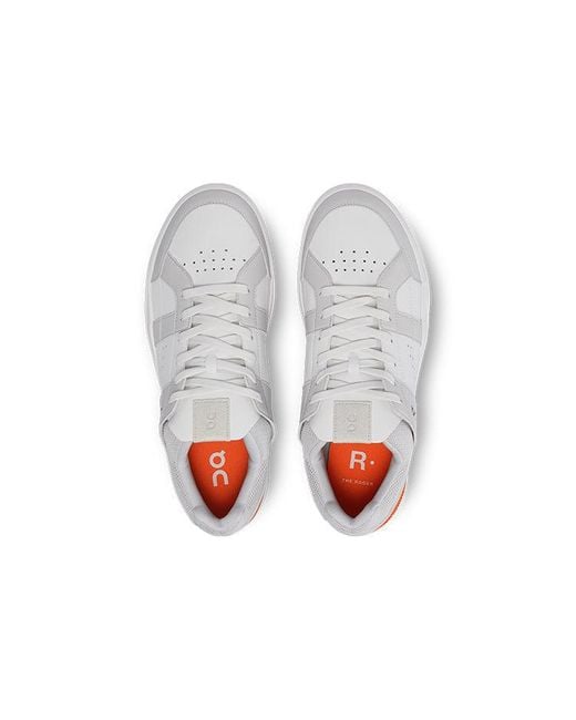 On Shoes White The Roger Clubhouse 'Frost Flame' for men