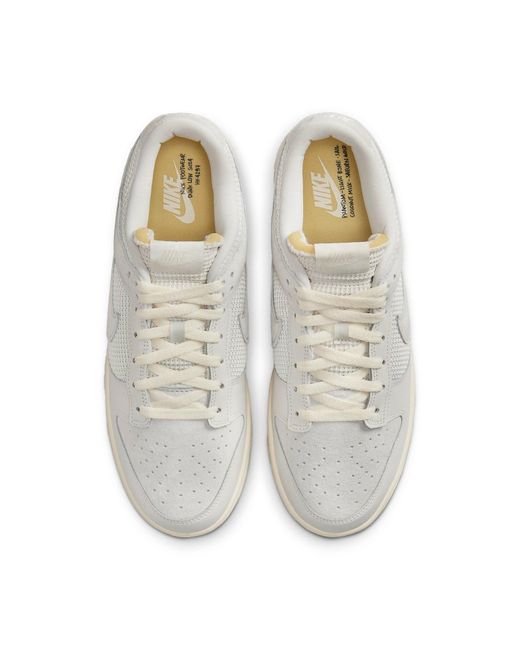 Nike White Dunk Low Light Bone' for men
