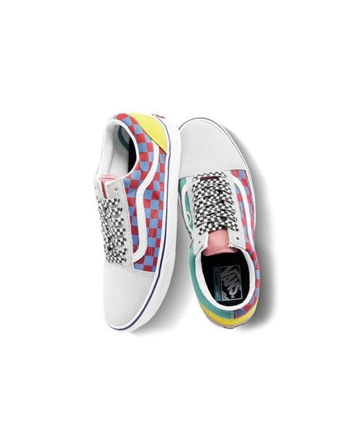 Vans White Ramp Tested Comfycush Old Skool 'Multi' for men