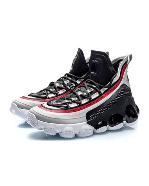 Li-ning Blue Classic Basketball Mid for men