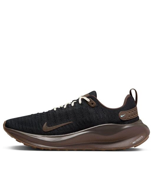 Nike Black React Infinity Run Flyknit 4 ' Velvet Baroque' for men