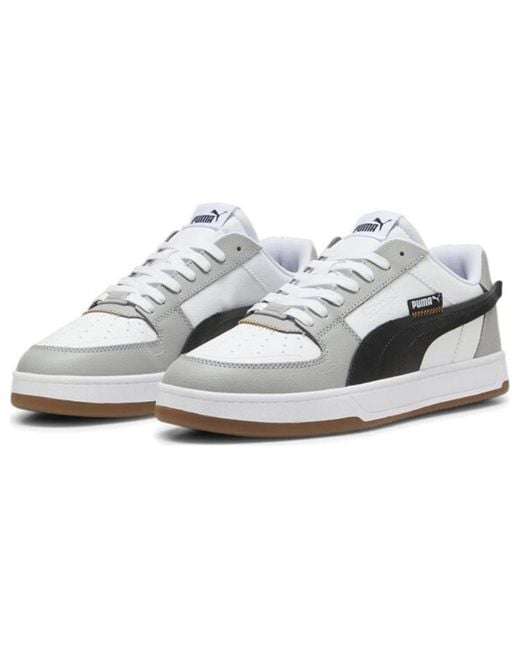 PUMA Mens Caven 2.0 Vtg Lace Up Sneakers Shoes Casual - White, White, 11.5 for men