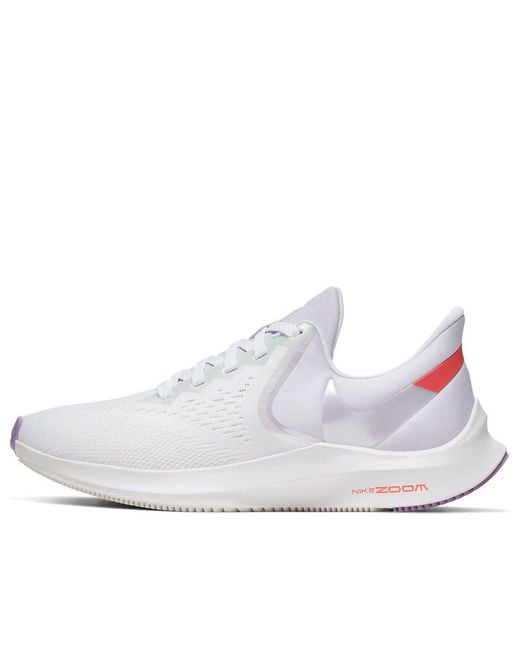 Nike White (Wmns) Air Zoom Winflo 6 Star'