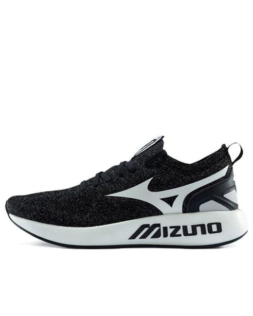Mizuno Black Pi Knit Low-Top for men
