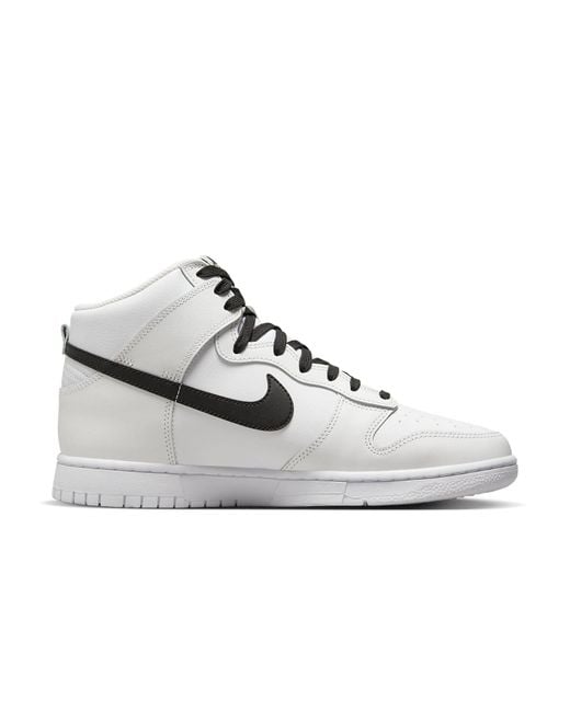 Nike White Dunk High 'Reverse Panda' for men