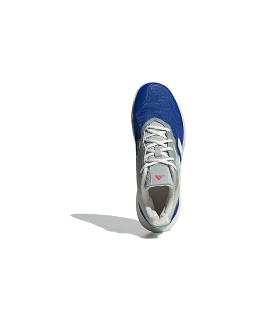 Adidas Blue Courtjam Control Tennis Shoes 'Royal Off Bright' for men