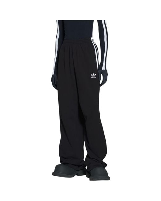 Balenciaga X Adidas Baggy Sweatpants in Black for Men | Lyst UK