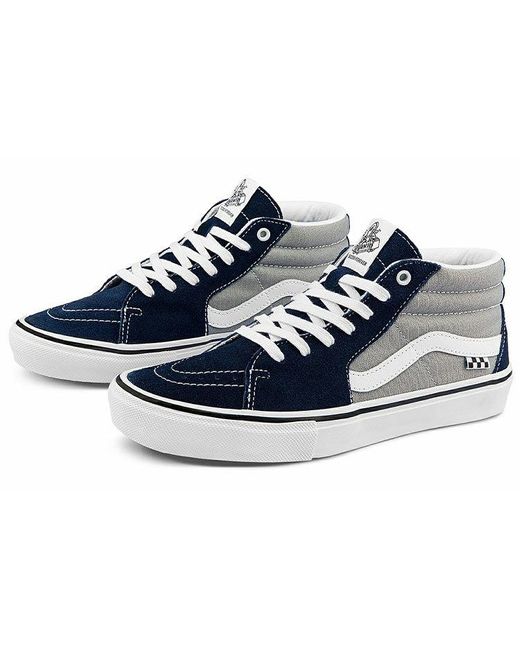 Vans Skate Grosso Mid 'Dress Blues Drizzle' for men