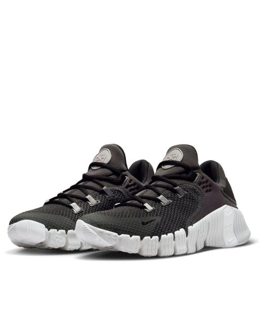 Nike Blue Free Metcon 4 Amp 'Dark Smoke' for men