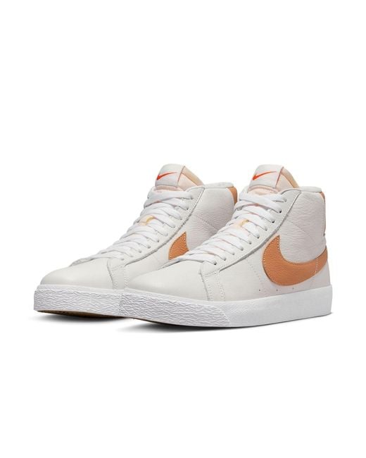 Nike White Zoom Blazer Mid Sb 'Light Cognac' for men