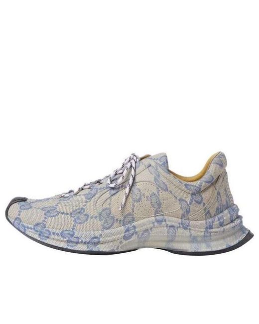Gucci Gray Run Sneaker Monogram' for men