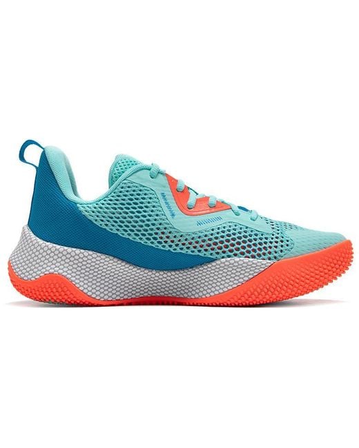 Under Armour Blue Curry 3 Hovr Splash And' for men