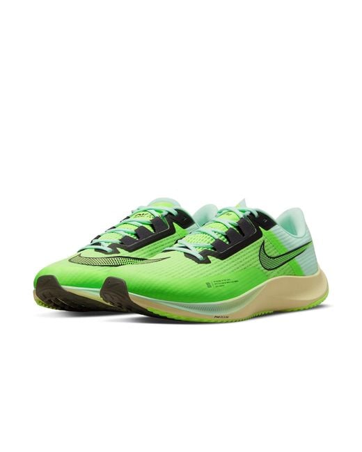 Nike Green Air Zoom Rival Fly 3 'Ghost' for men