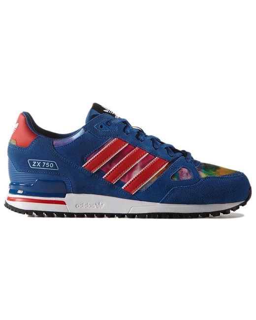 Adidas Blue Originals Zx 750 Sport Shoes for men