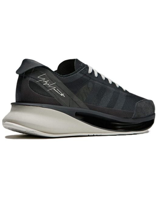 Adidas Black Y-3 S-Gendo Run Chalk Pearl' for men