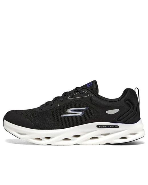 Skechers Black Go Run Swirl Tech Speed for men