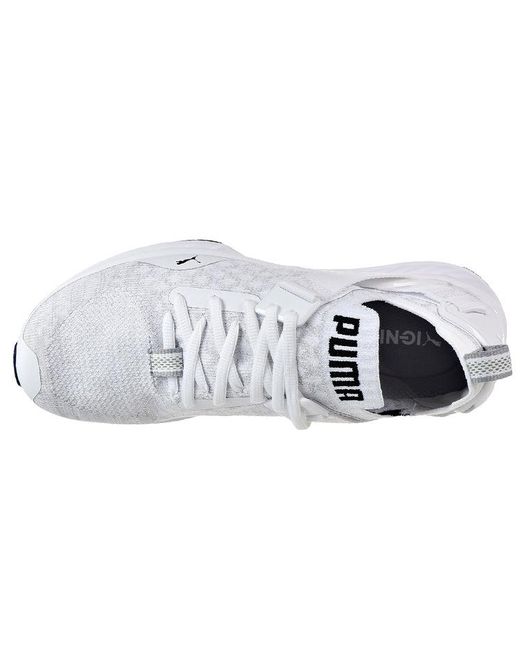 PUMA White Ignite Evoknit Lo for men