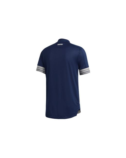 Adidas Blue Juventus 20/21 Away Authentic Jersey 'Night' for men