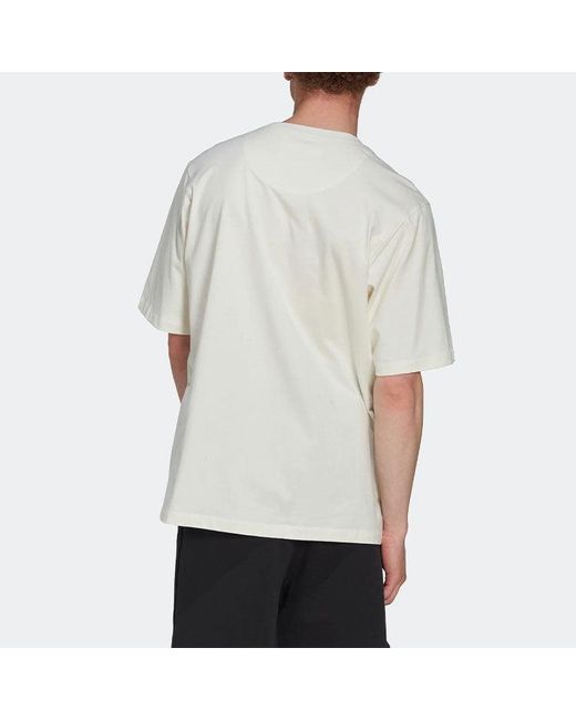 Adidas White Oversized T Shirt for men